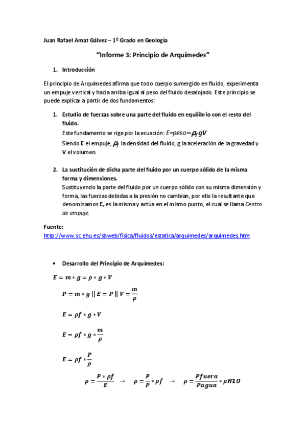 Miniatura del documento Informe 3 - Principio de Arquímedes.pdf