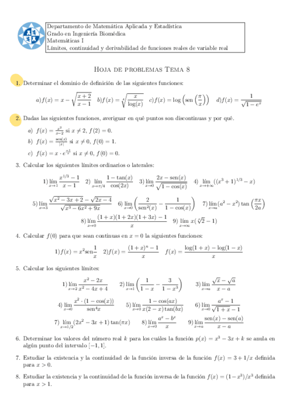 Miniatura del documento Hoja8LimitesyDerUnaVar.pdf
