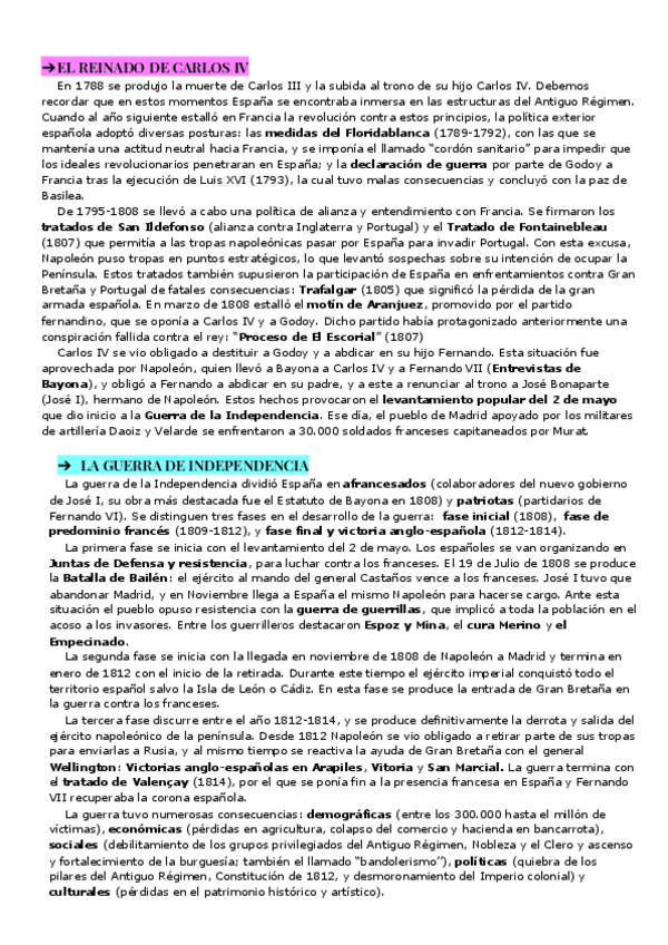 Miniatura del documento Reinado-de-Carlos-IV-Guerra-de-Independencia-Revolucion-Liberal-y-Constitucion-1812.pdf