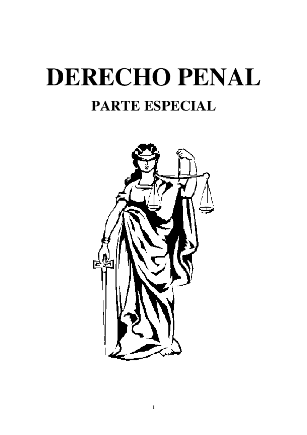 Miniatura del documento Apuntes Derecho Penal. Parte Especial.pdf