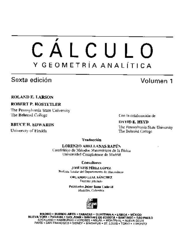 Miniatura del documento Calculo Vol.1 - Larson - Hostetler1parte.pdf