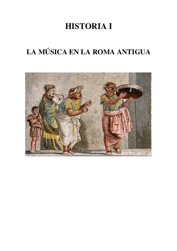 Miniatura del documento Antigua Roma - Historia musical.pdf