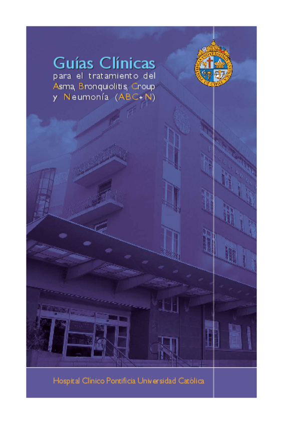 Miniatura del documento Guias-Clinicas-para-el-tratamiento-del-Asma-Bronquiolitis-Croup-y-Neumonia-PUC-2007.pdf