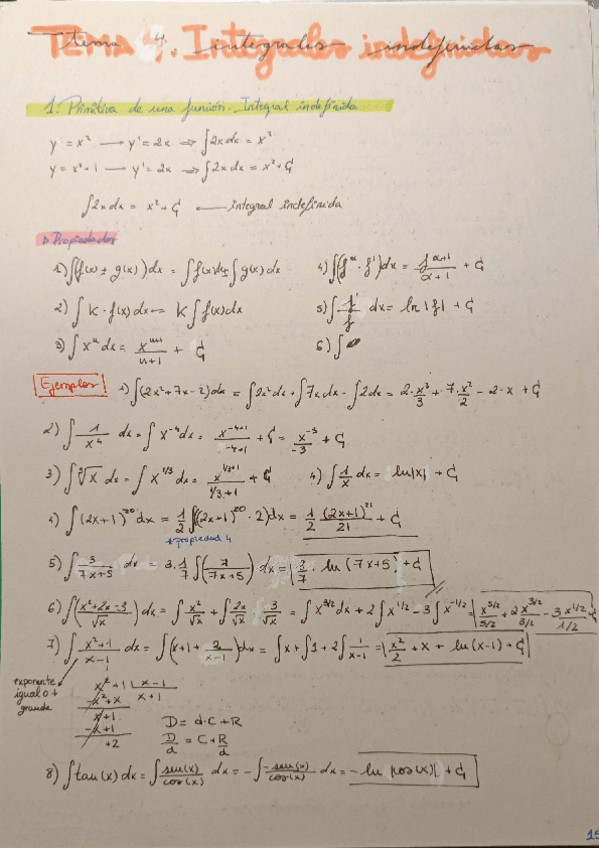 Miniatura del documento Tema-4.-Integrales-Indefinidas.pdf