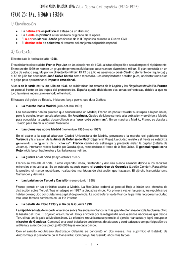 Miniatura del documento Comentarios de texto Tema 7. La Guerra Civil española (1936-1939).pdf