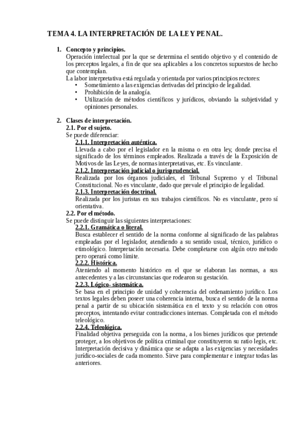 Miniatura del documento TEMA 4. LA INTERPRETACIÓN DE LA LEY PENAL..pdf