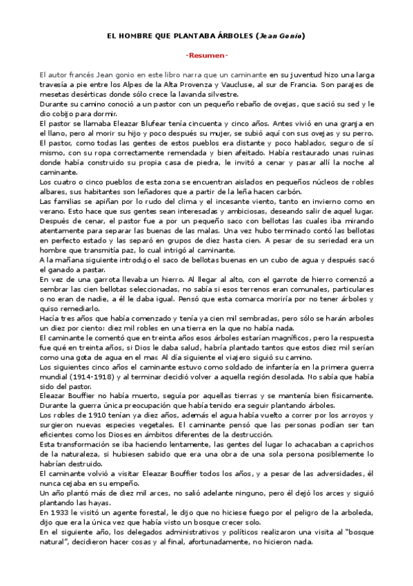 Miniatura del documento Resumen-y-reflexion-EL-HOMBRE-QUE-PLANTABA-ARBOLES.-Jean-Giono..pdf