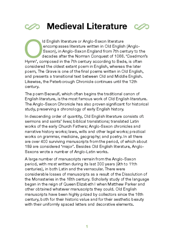 Miniatura del documento Medieval-Literature.pdf
