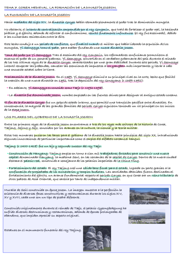 Miniatura del documento Tema-7.-Corea-medieval.-La-formacion-de-la-dinastia-Joseon.pdf