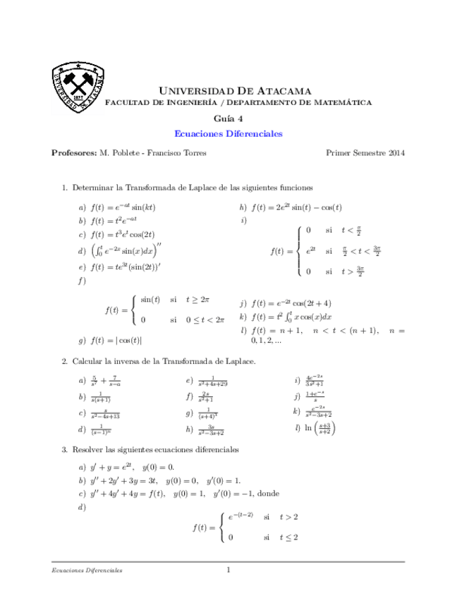 Miniatura del documento GUIA-ECUACIONES-DIFERENCIALES-TRANSFORMADA-DE-LAPLACE-Y-CONVOLUCION.pdf