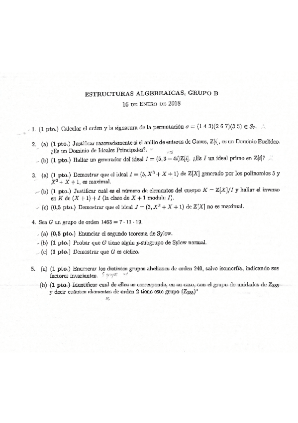 Miniatura del documento Estructuras algebraicas (examen y control corregido).pdf