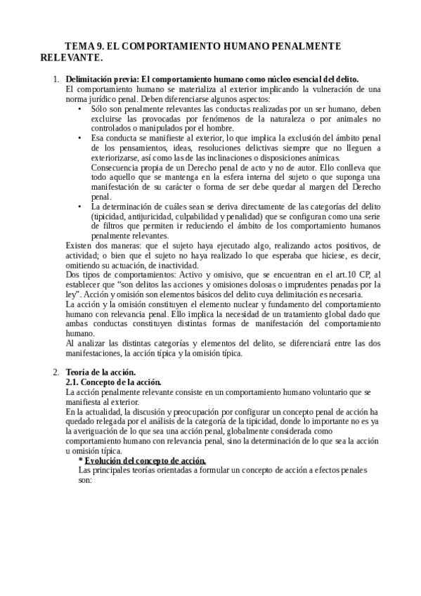 Miniatura del documento TEMA 9. EL COMPORTAMIENTO HUMANO PENALMENTE RELEVANTE..pdf