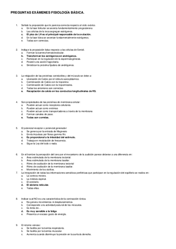 Miniatura del documento PREGUNTAS EXÁMENES FISIOLOGÍA BÁSICA (SOLUCIONES).docx