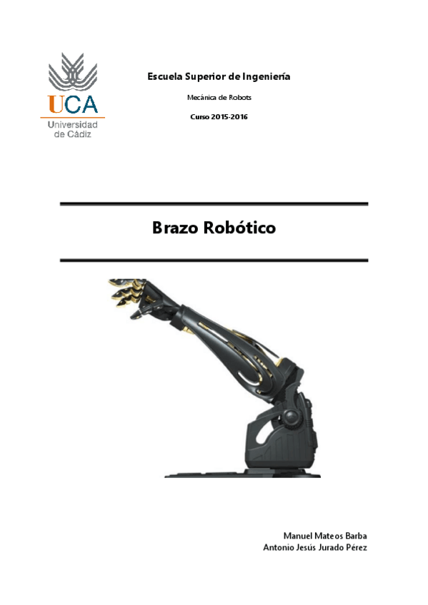 Miniatura del documento Trabajo - Brazo Robot Simple.pdf