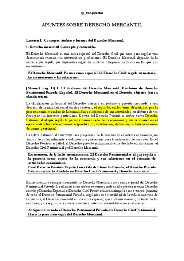 Miniatura del documento Lección 1. Derecho Mercantil.pdf