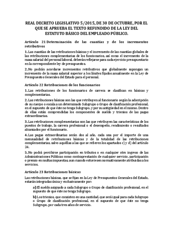 Miniatura del documento Tema 6 - Artículos EBEP para Examen.pdf