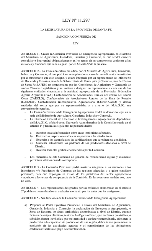 Miniatura del documento Ley11297EmergenciaAgropecuariaSantaFe.pdf