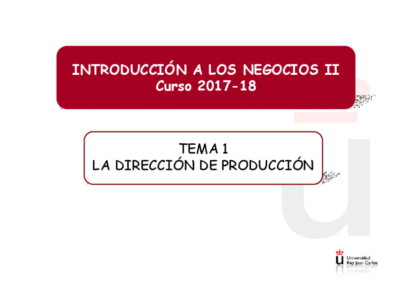 Miniatura del documento Intro Negocios II - ppt Tema 1.pdf