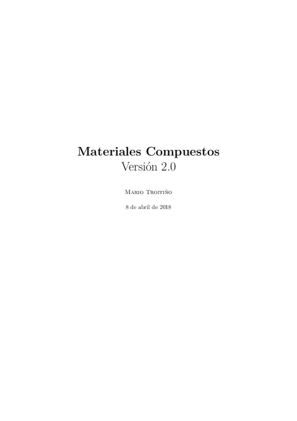 Miniatura del documento Materiales compuestos - TEMAS 1 a 4 - v2.0 (con exámenes).pdf