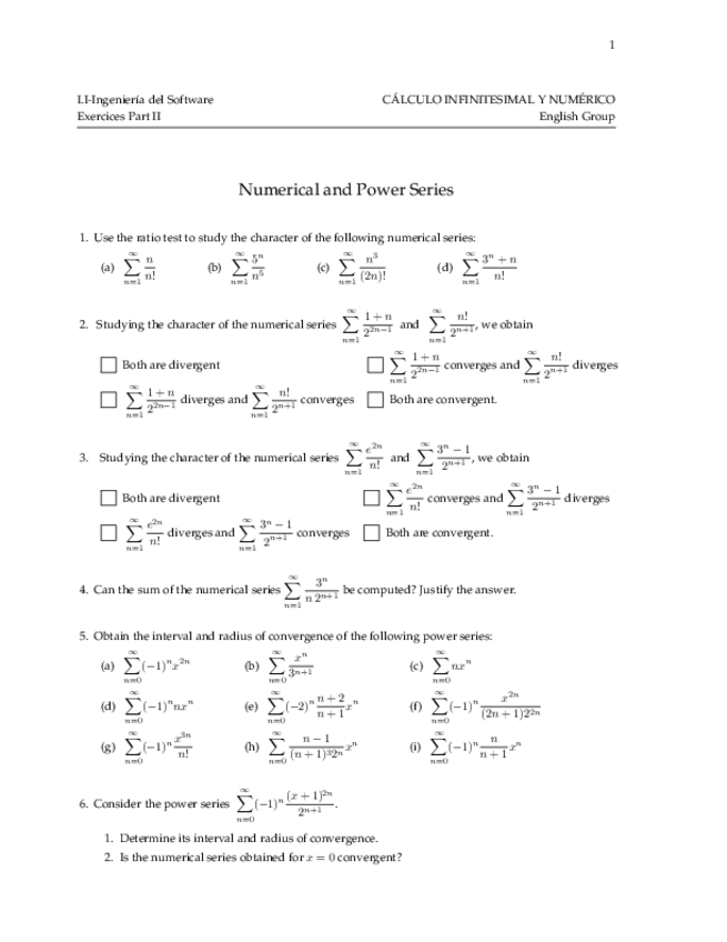Miniatura del documento Exercises-Numerical-and-Power-Series.pdf
