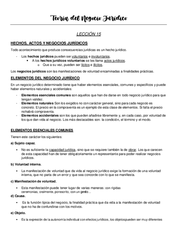 Miniatura del documento Leccion 15-18: Teoria del Negocio Juridico.pdf
