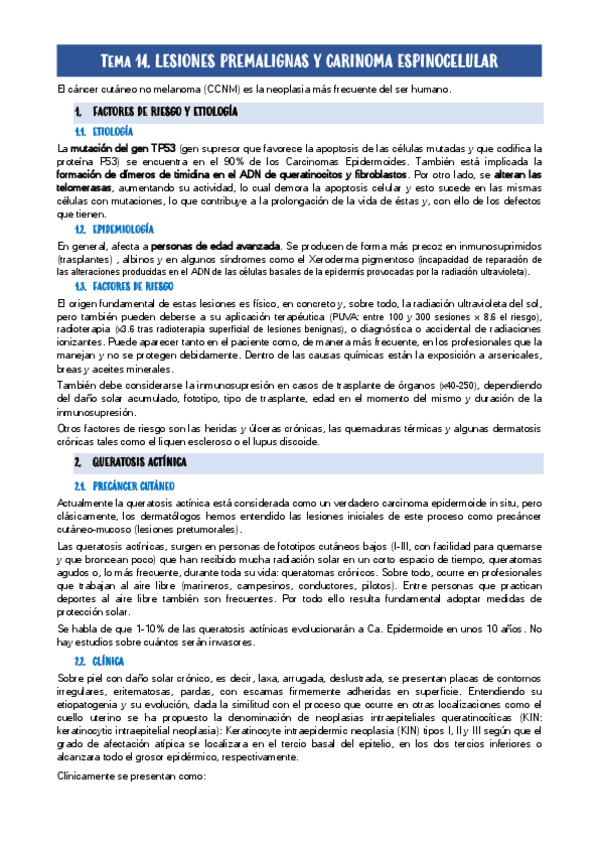 Miniatura del documento Tema-14.-Lesiones-premalignas-y-Carcinoma-Epidermoide..pdf