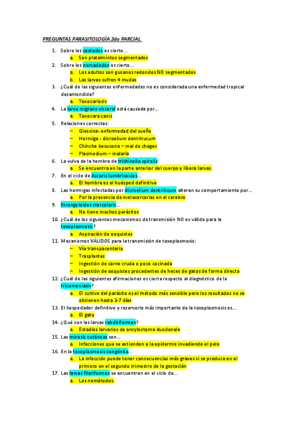 Miniatura del documento PREGUNTAS-PARASITOLOGIA-2do-PARCIAL.pdf