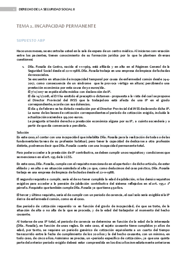 Miniatura del documento PRACTICA 1 INCAPACIDAD PERMANENTE TEMA 2 SEGURIDAD SOCIAL II.pdf