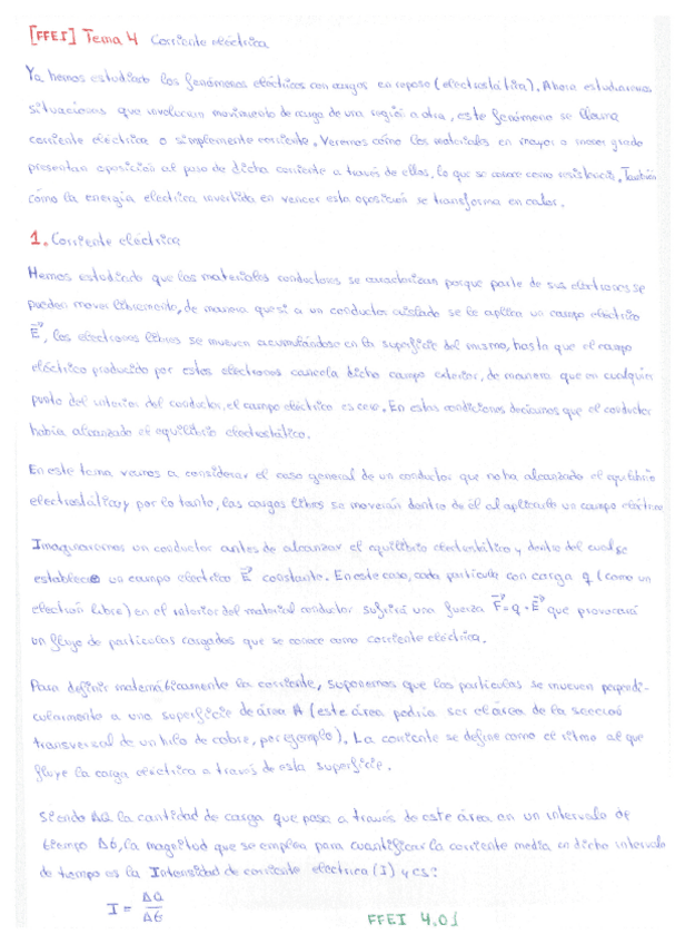 Miniatura del documento FFEI 4 - Corriente eléctrica.pdf