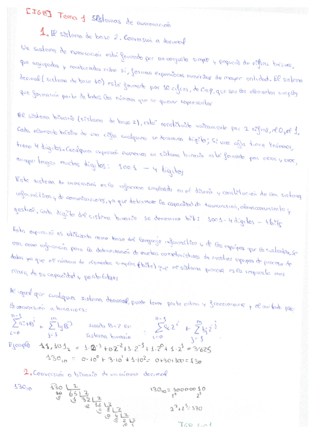 Miniatura del documento IGB1 - Sistemas de Numeración.pdf