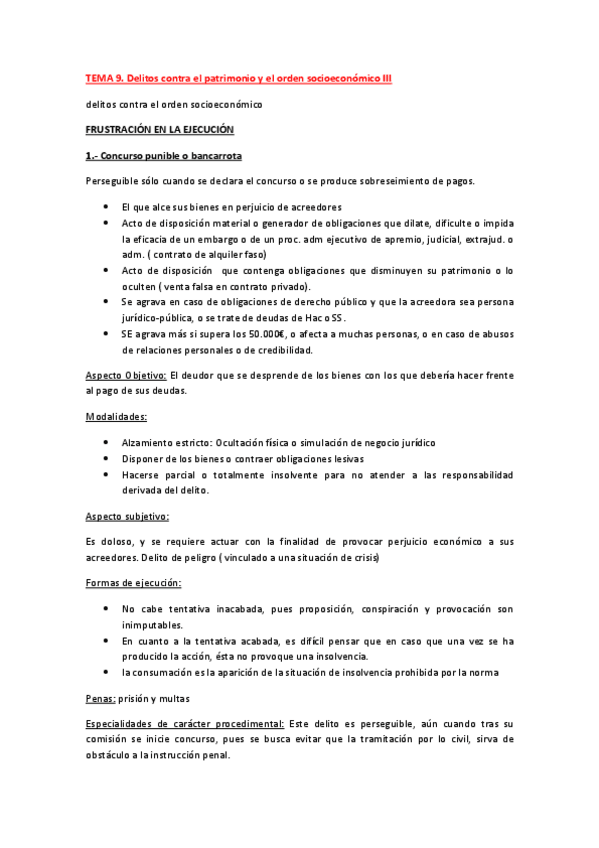 Miniatura del documento RESUMEN TEMA 9. Delitos contra el patrimonio y el orden socioeconómico III.pdf