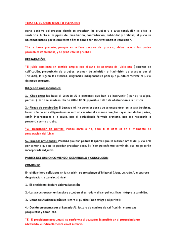 Miniatura del documento TEMA 11. EL JUICIO ORAL ( O PLENARIO).pdf