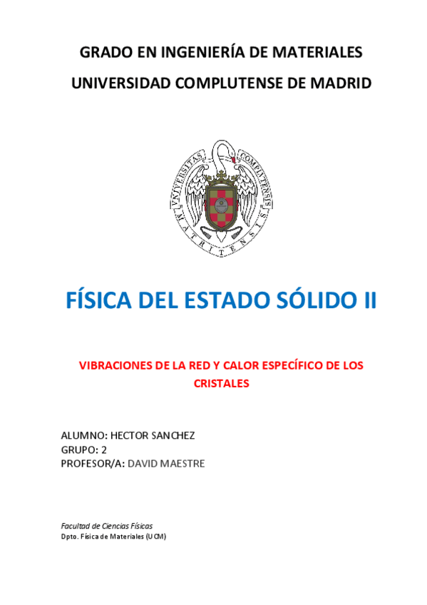 Miniatura del documento Vibraciones de la red y calor específico de los cristales.pdf