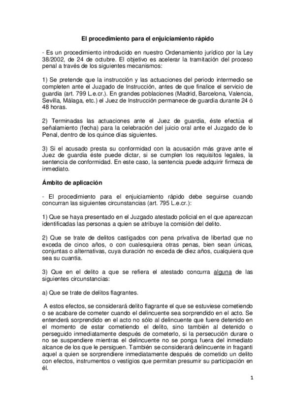 Miniatura del documento El procedimiento para el enjuiciamiento rápido.pdf