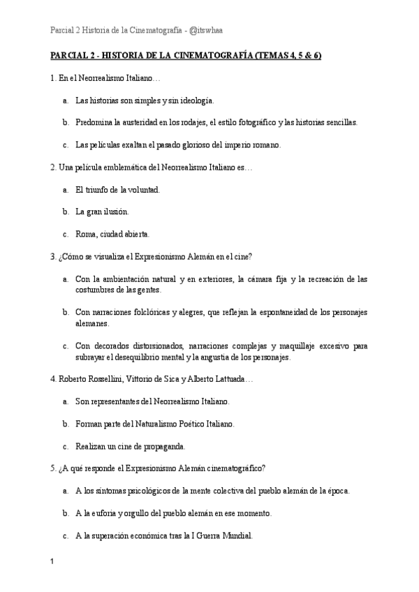 Miniatura del documento Parcial-2-Historia-de-la-Cinematografia.pdf