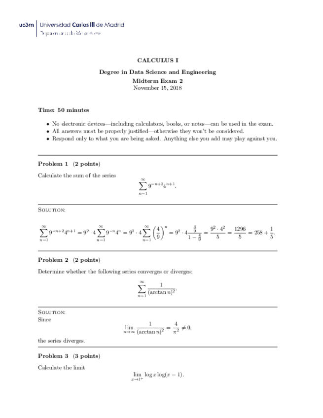 Miniatura del documento Calculo-I-2nd-Partial-Exam-2018.pdf