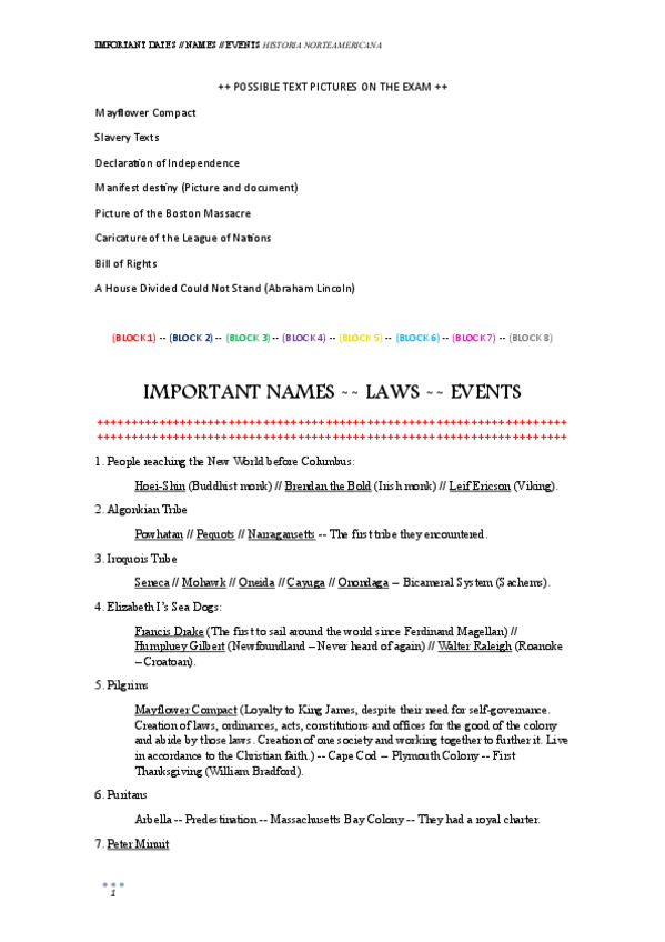 Miniatura del documento IMPORTANT-DATES-and-NAMES-HISTORIA-NORTEAMERICANA.pdf