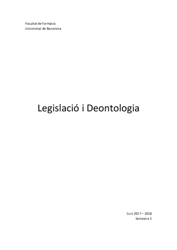 Miniatura del documento Legislació i Deontologia - els millors apunts PARCIAL.pdf