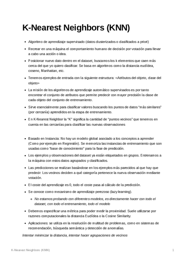 Miniatura del documento K-Nearest Neighbors (KNN).pdf