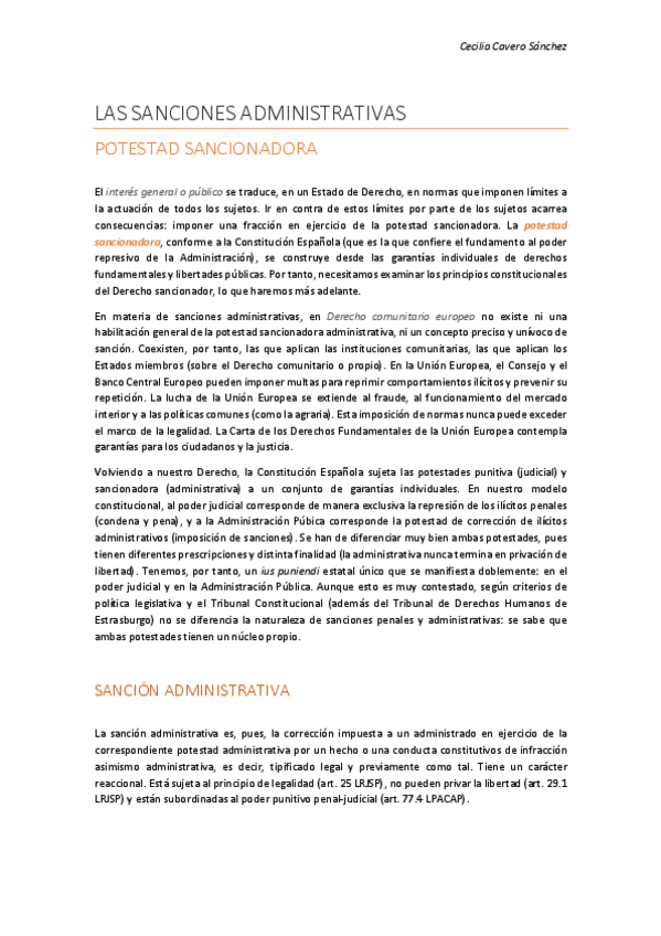 Miniatura del documento 12. Las sanciones administrativas apuntes.pdf