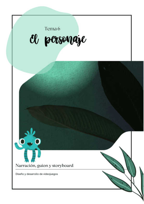 Miniatura del documento Apuntes tema 6: El personaje.pdf