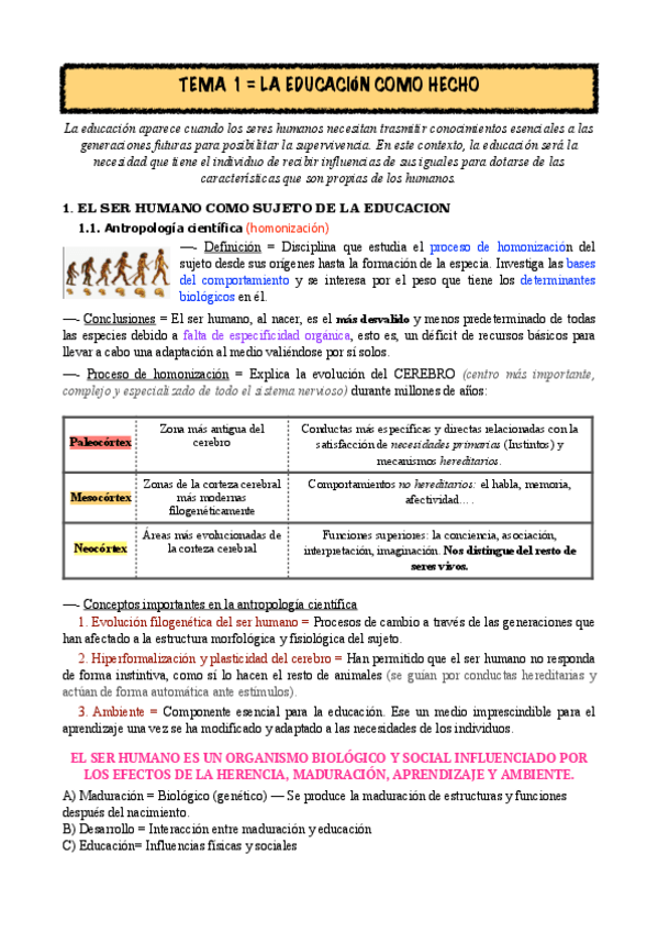 Miniatura del documento Tema 1 - Antropología científica y pedagógica .pdf