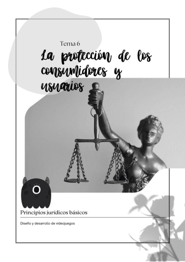 Miniatura del documento Apuntes tema 6: La protección de los consumidores y usuarios.pdf
