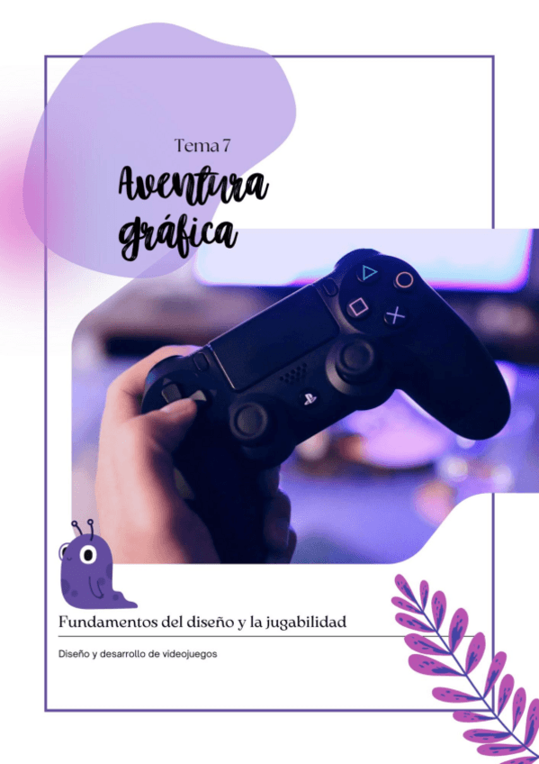 Miniatura del documento Apuntes tema 7: Aventura gráfica.pdf