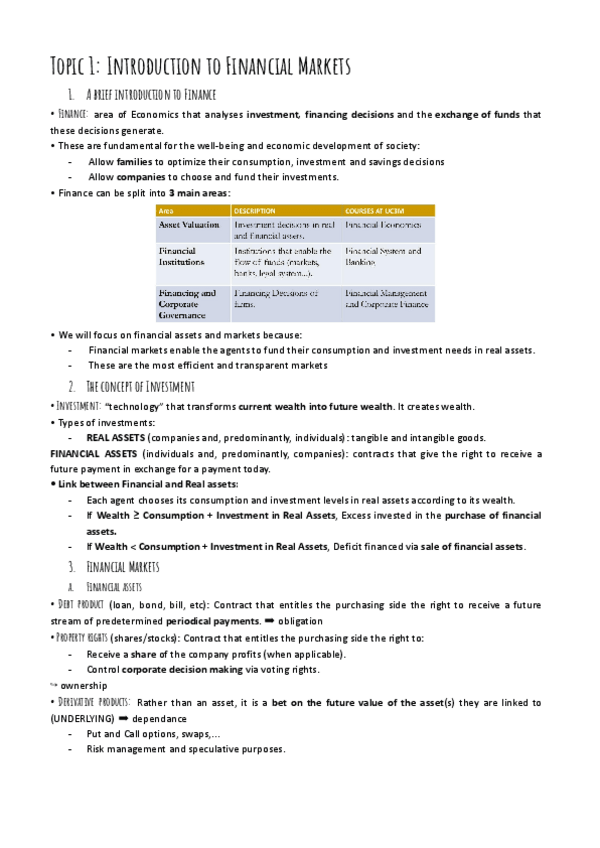Miniatura del documento Topic-1-Introduction-to-Financial-Markets.pdf