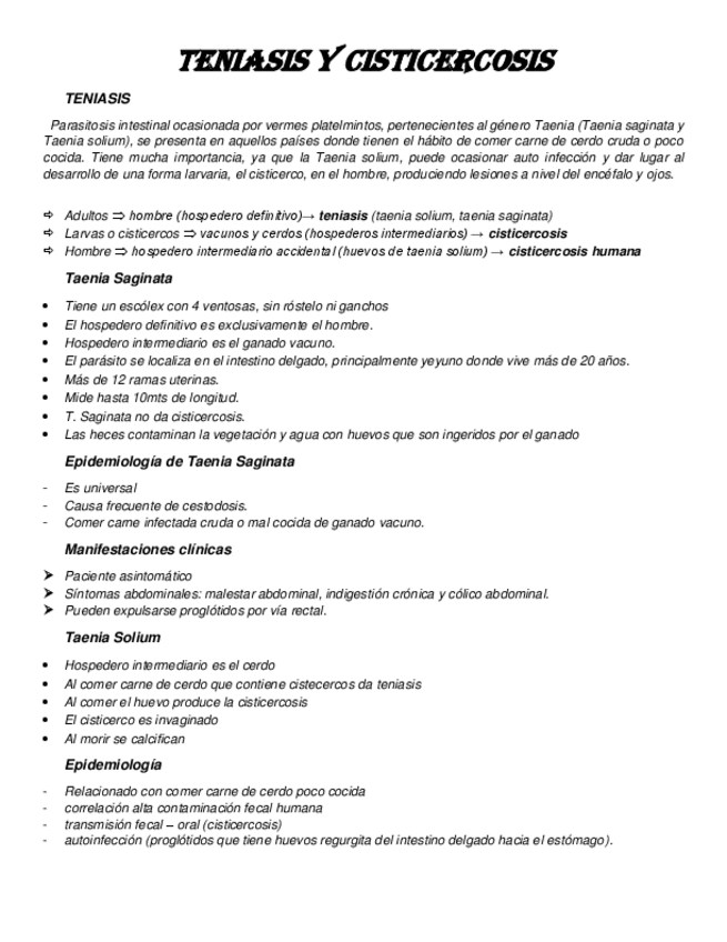 Miniatura del documento Teniasis y cisticercosis.pdf