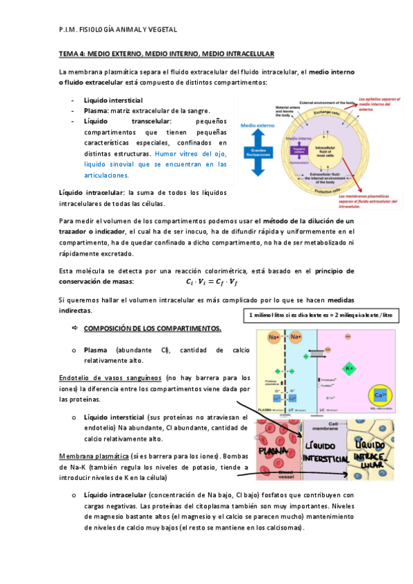 Miniatura del documento Tema 04. Medio externo- medio interno y medio intracelular..pdf