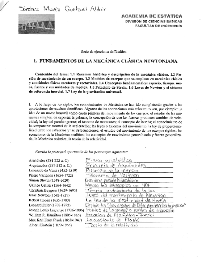 Miniatura del documento Estatica-Serie-1.pdf