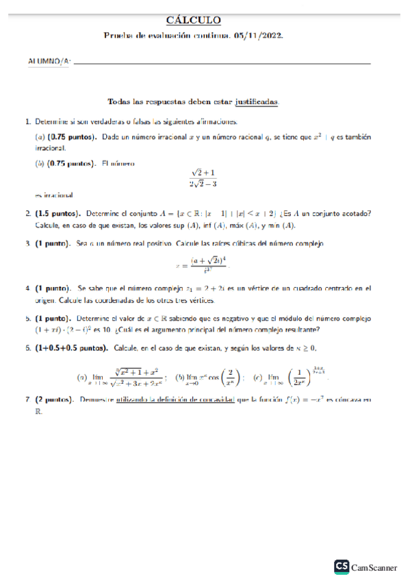 Miniatura del documento ♛✅⚠️PRIMER PARCIAL✅RESUELTO! ⚠️CÁLCULO.pdf