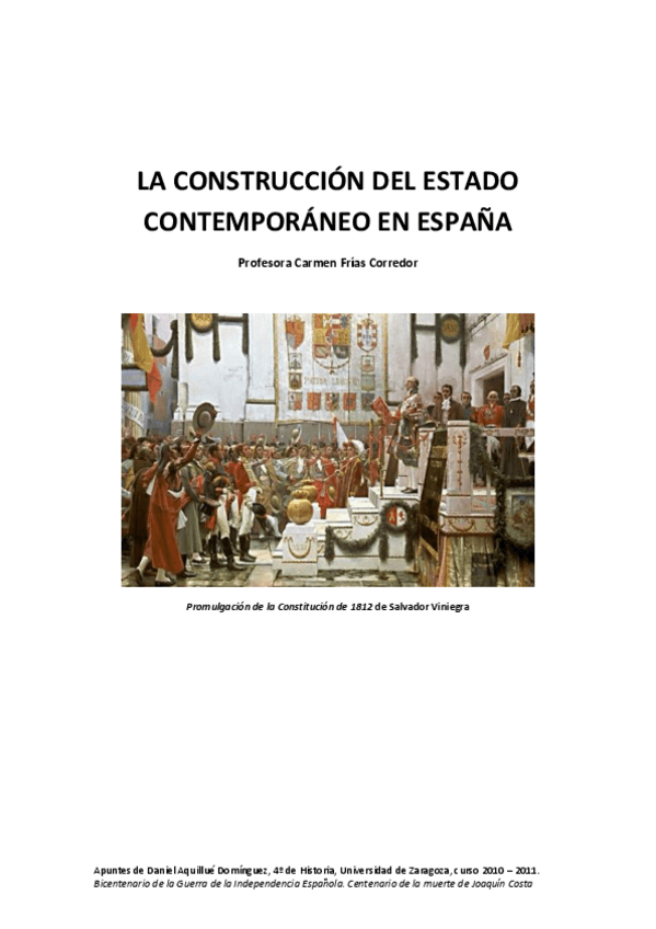 Miniatura del documento LA CONSTRUCCIÓN DEL ESTADO CONTEMPORÁNEO EN ESPAÑA.pdf